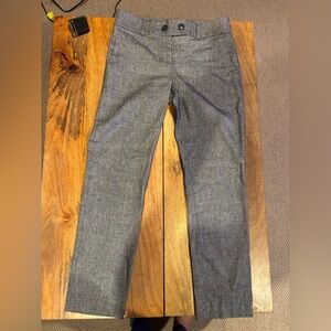 LOFT Heather Gray Slim Pants